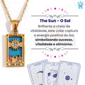 Colar Tarot Arcano I - banho em Ouro 18k ou Prata 925 e Zircônias