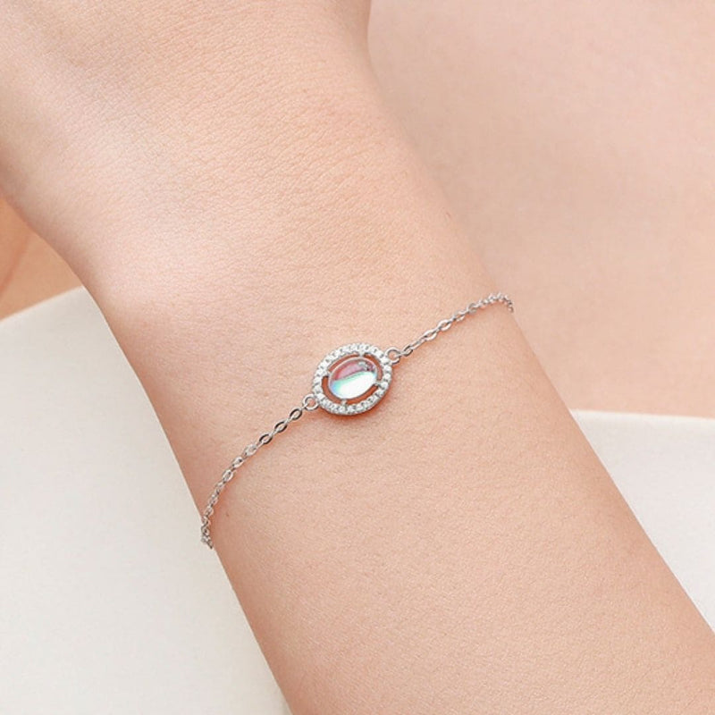 Pulseira Crystal Eye - em Prata 925