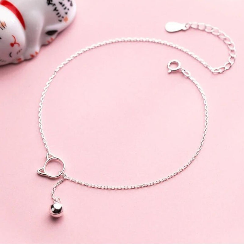 Pulseira Cat - em Prata 925