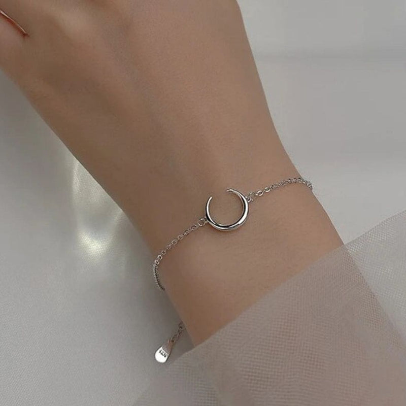 Pulseira Moon - em Prata 925