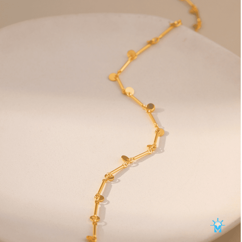 Choker Chocalho - Banho em Ouro 18K