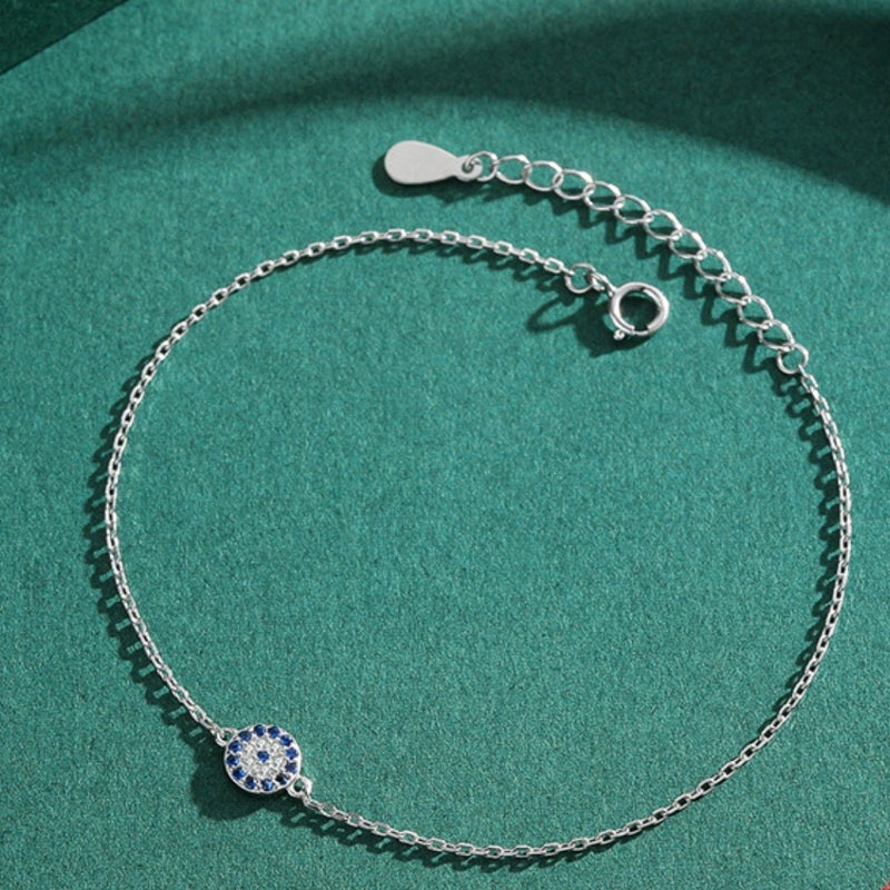 Pulseira Lucky Eye - em Prata 925 e Zircônias