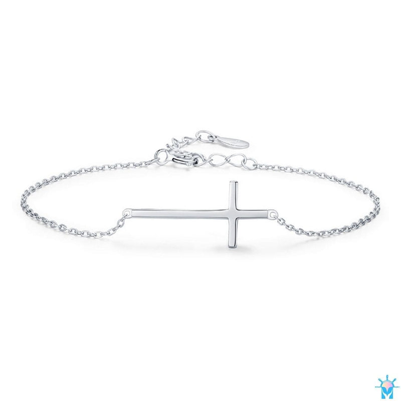 Pulseira Faith - em Prata 925