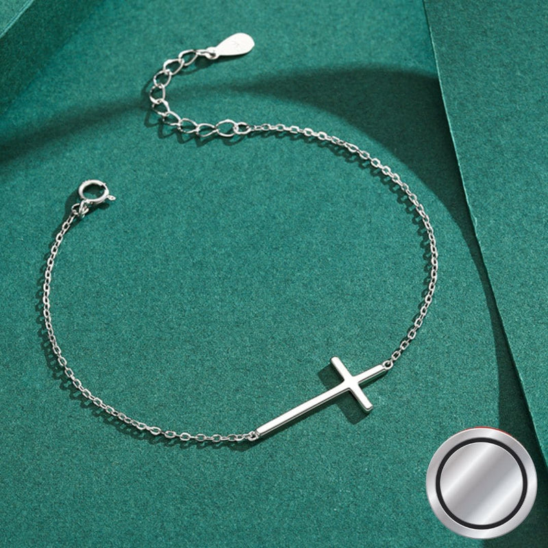 Pulseira Faith - em Prata 925