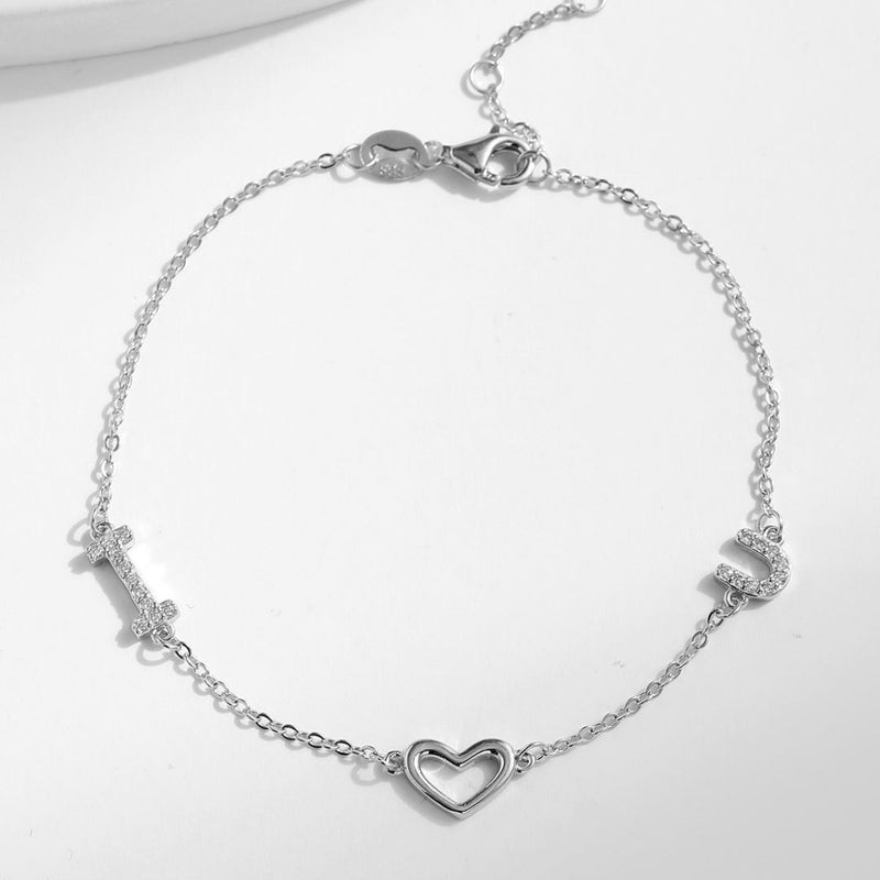 Pulseira Lucky Love - em Prata 925 e Zircônias