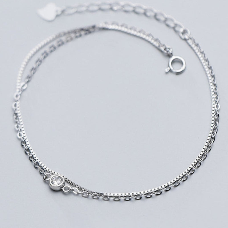 Pulseira Lonely Shine - em Prata 925 e Zircônias