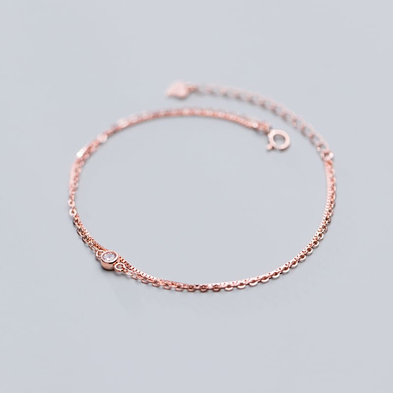 Pulseira Lonely Shine - em Prata 925 e Zircônias