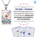 Colar Tarot Arcano III - em Aço Inoxidável